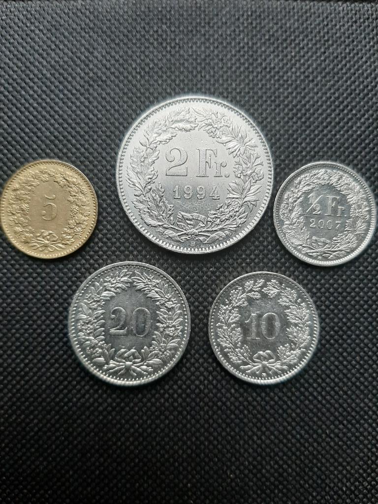 Lot de pièces suisses, Enlèvement, Autres pays, Série