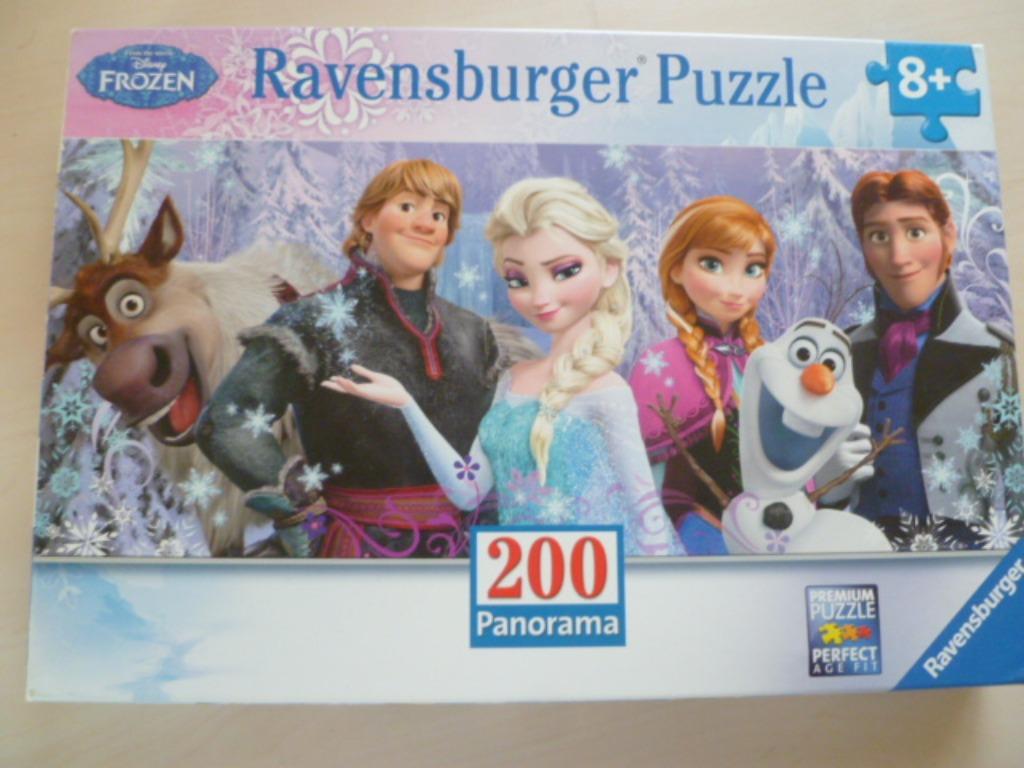 puzzel van frozen. ravensburger, 200 stuks, +8 jaar, Enlèvement ou Envoi