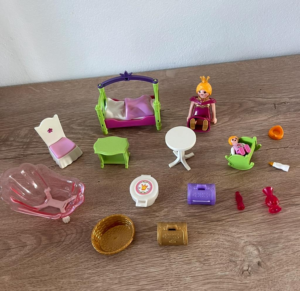 Playmobil prinsessen meubeltjes voor kasteel n + accessoire, Ophalen of Verzenden, Zo goed als nieuw