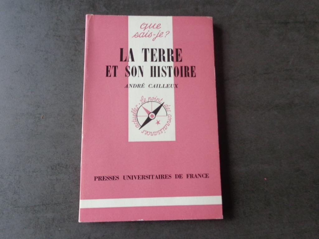 La Terre et son histoire (collections que sais-je), Enlèvement