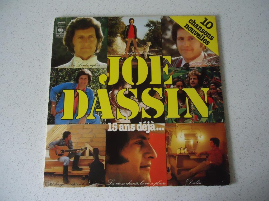 LP van"Joe Dassin"  15 ans Déjà anno 1978., Ophalen of Verzenden, Gebruikt, 12 inch