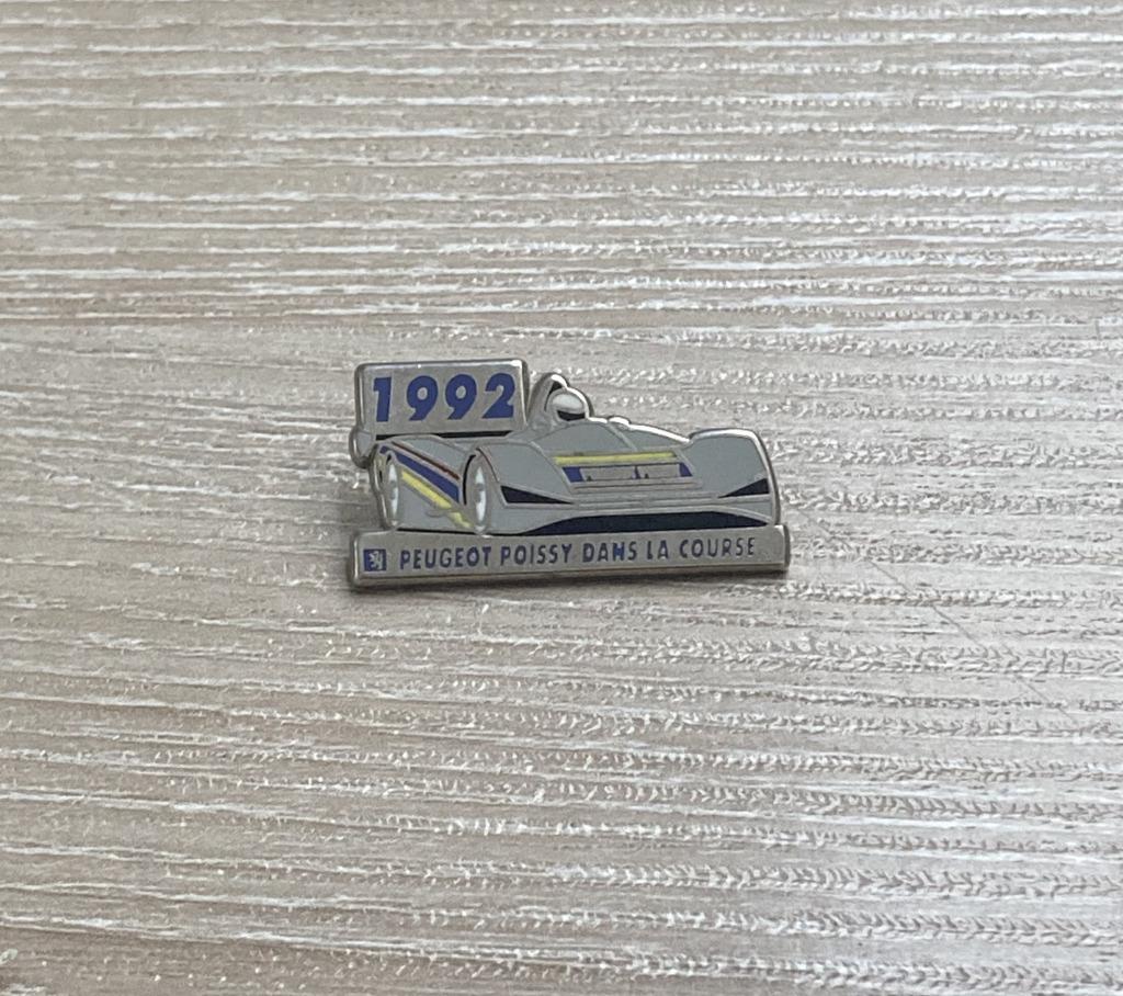 PIN - PEUGEOT - RACEWAGEN - COURSE - AUTOSPORT, Envoi, Utilisé, Sport, Insigne ou Pin's