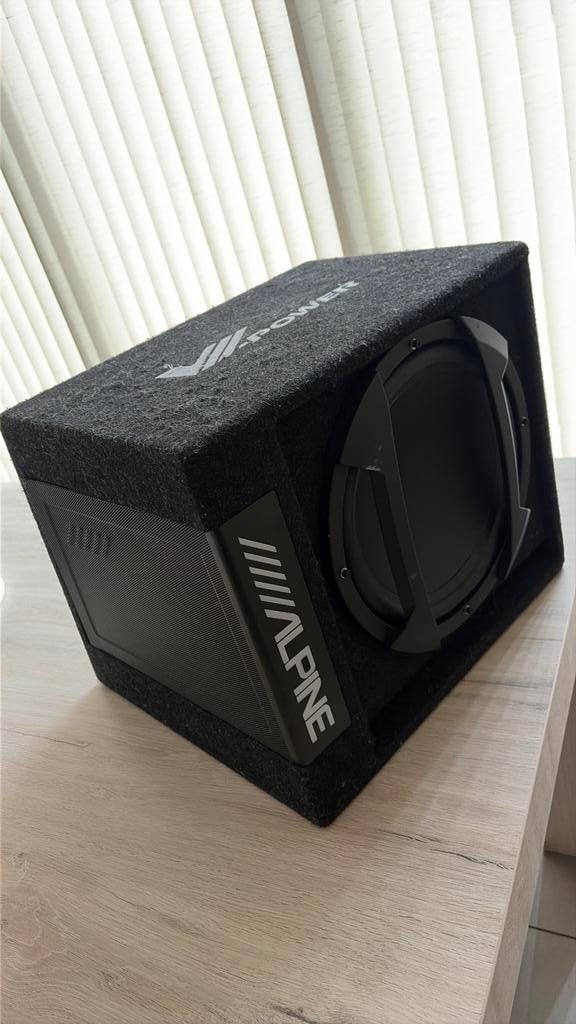 Subwoofer Alpine, Autos : Divers, Haut-parleurs voiture, Enlèvement, Comme neuf