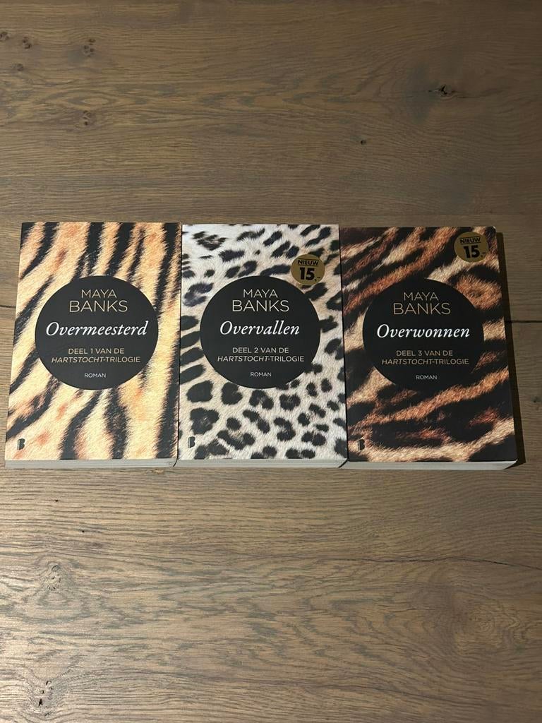 Hartstocht trilogie - Maya Banks, Boeken, Ophalen of Verzenden, Zo goed als nieuw, Maya Banks