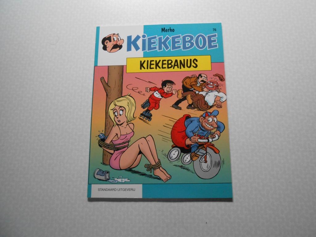 kiekeboe 76 Kiekebanus 1998 1 ste druk., Boeken, Stripverhalen, Eén stripboek, Merho, Nieuw, Ophalen of Verzenden