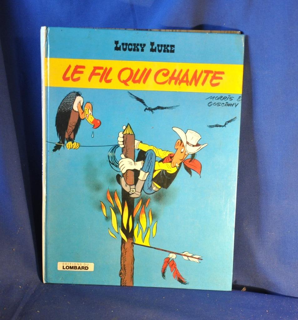 livre bd lucku luke le fil qui chante  ( x2045), Enlèvement ou Envoi, Une BD, Utilisé, Morris & Goscinny