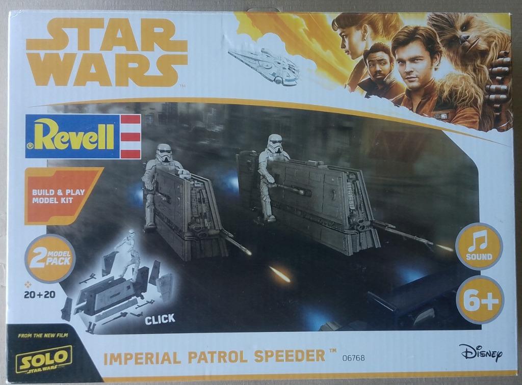 Star Wars Revell niveau 1 - Imperial Patrol Speeder, Envoi, Neuf, Autres types