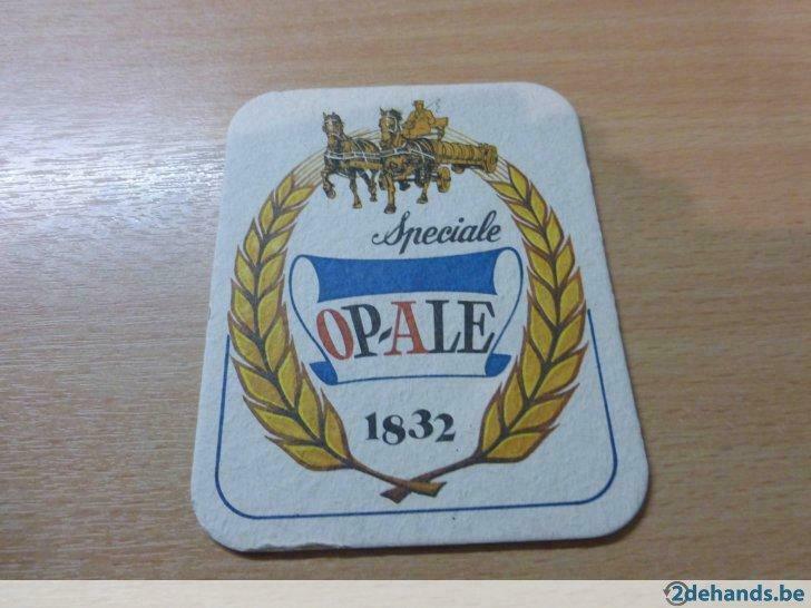 1 bierviltje op-ale  brouwerij affligem ( de smedt ), Verzamelen, Biermerken, Ophalen of Verzenden, Gebruikt