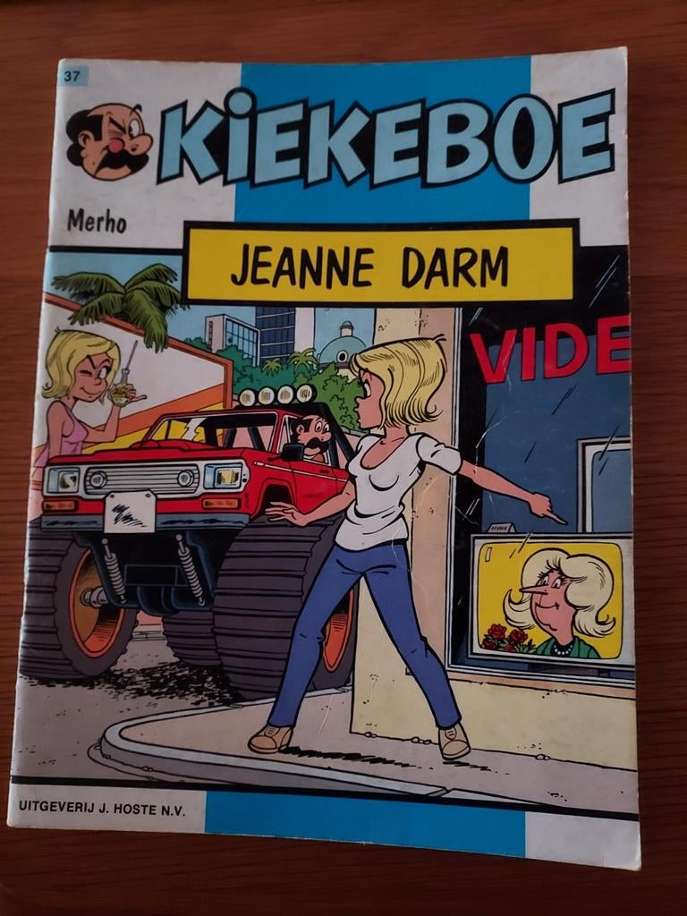 Jeanne darm eerste druk Kiekeboe, Enlèvement ou Envoi