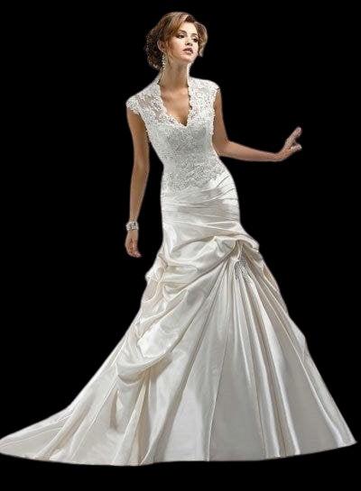 sale Fit & flare trouwjurk maat 34, 36, Kleding | Dames, Ophalen of Verzenden, Nieuw, Overige kleuren, Trouwjurk