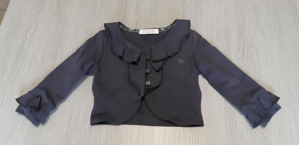 Donker grijs vestje Gymp 92, Meisje, Trui of Vest, Ophalen of Verzenden, Zo goed als nieuw