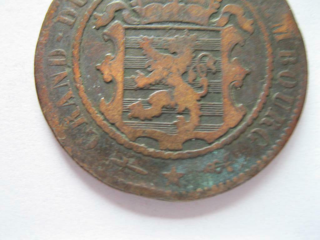 10 Centimes 1854 Luxembourg, Timbres & Monnaies, Enlèvement ou Envoi, Autres pays, Monnaie en vrac