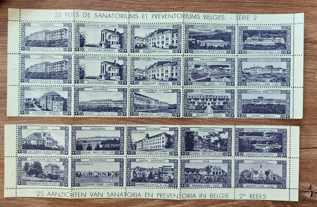 België - Vignetten - Sanatorium & Preventorium - 1950, Ophalen of Verzenden, Postfris