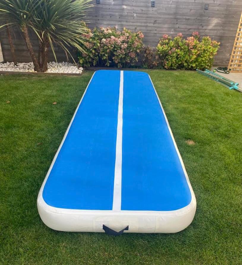 Airtrack dik model 4 m/ 1 m 20 cm, Ophalen, Zo goed als nieuw