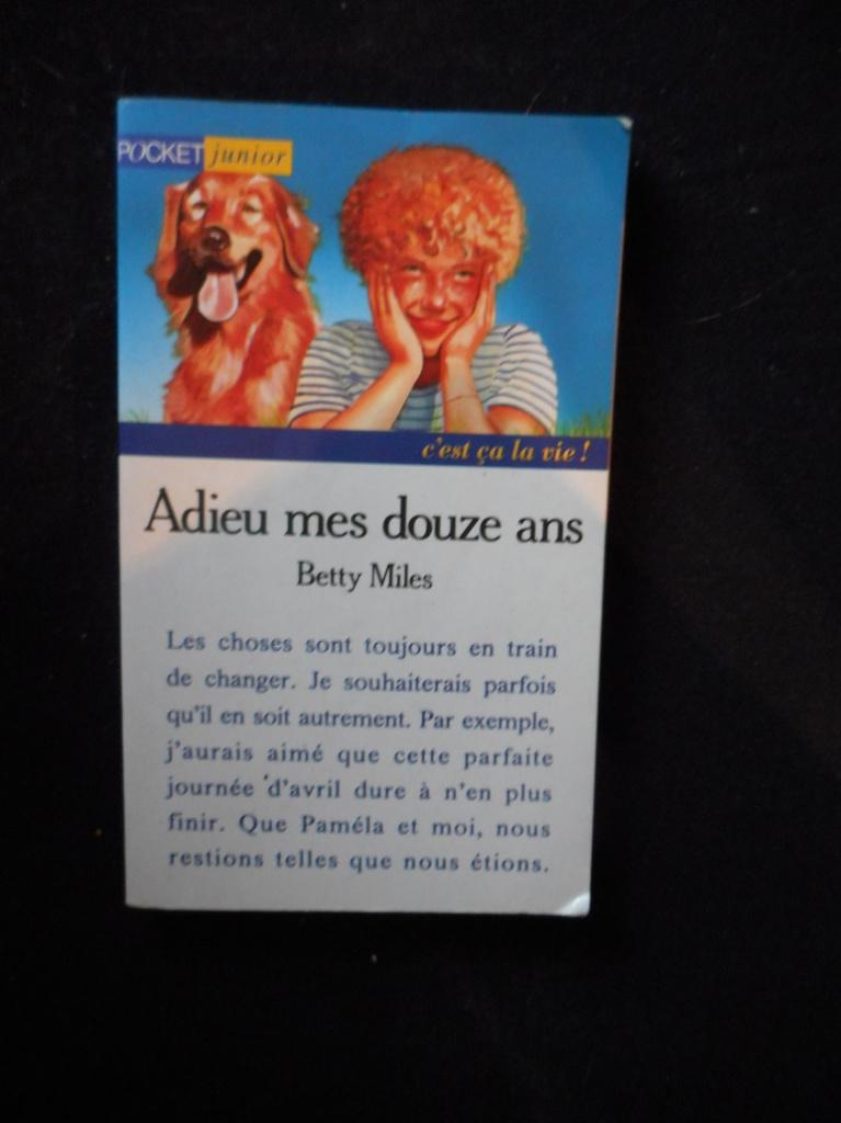 Adieu mes douze ans de Betty Miles, Ophalen of Verzenden, Gelezen