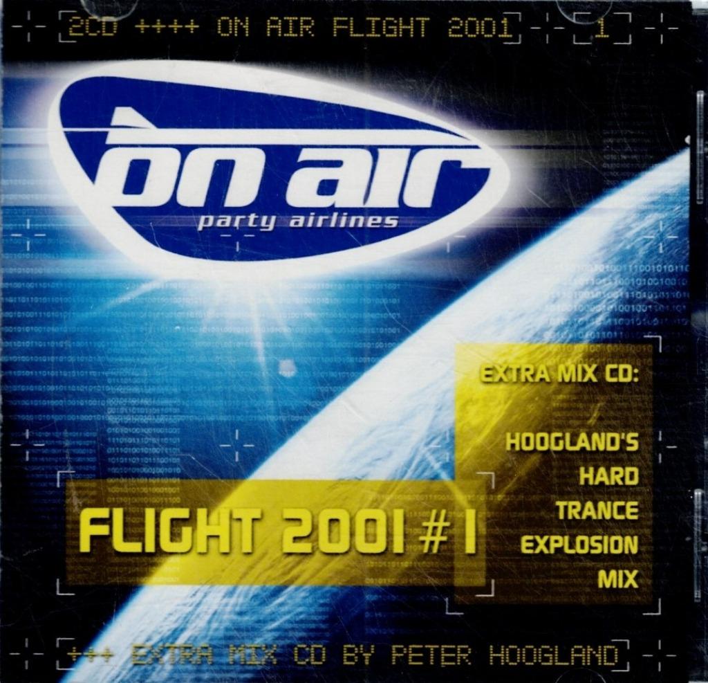2 x CD   /   On Air Party Airlines - Flight 2001 # 1, Cd's en Dvd's, Ophalen of Verzenden
