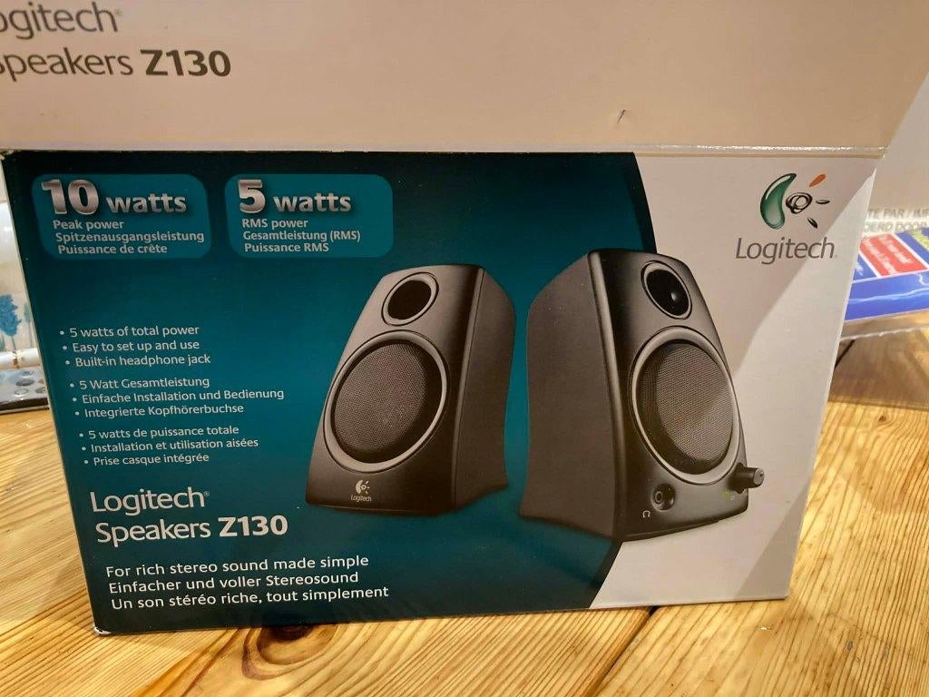 Logitech speakers Z130, Enlèvement, Comme neuf, Logitech