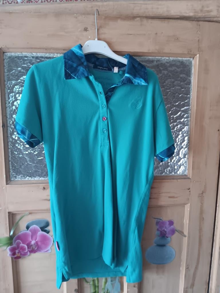 Polo turquoise J&Joy, Enlèvement ou Envoi, Autres couleurs, JN JOY, Comme neuf