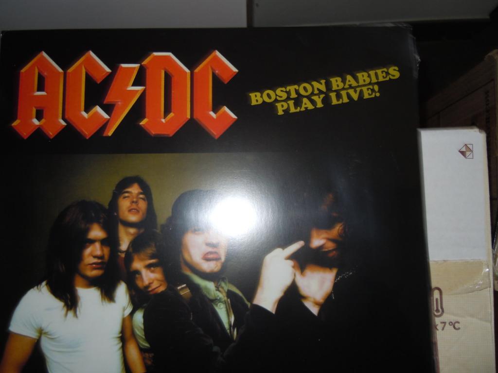 AC/DC boston babies play live! LP, Ophalen of Verzenden