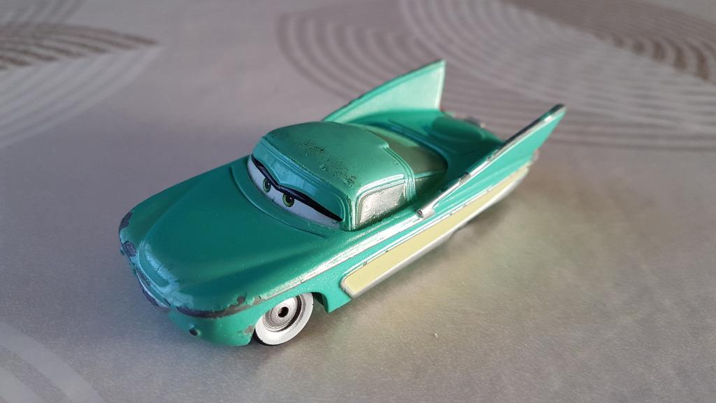 Disney Pixar Cars "Flo" auto, Kinderen en Baby's, Speelgoed |Speelgoedvoertuigen, Ophalen of Verzenden, Gebruikt
