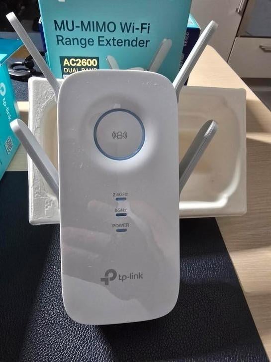 Tp-link RE650 wifi repeater - versterker, Computers en Software, WiFi-versterkers, Zo goed als nieuw, Ophalen