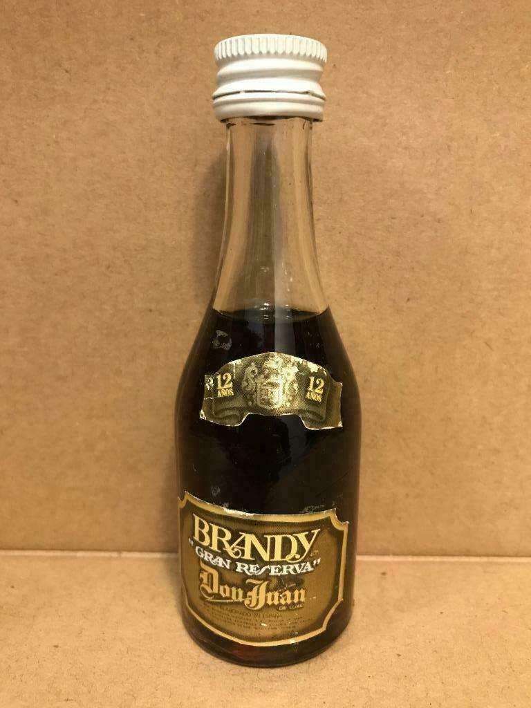 Brandy Gran Reserva - Don Juan - Mignonnette d'alcool, Neuf, Enlèvement ou Envoi, Pleine, Autres types
