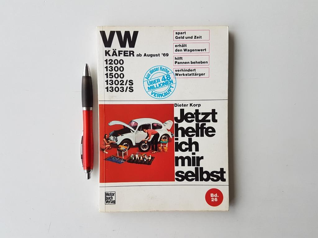 Vraagbaak VW Kever 1200, 1300, 1500, 1302/S, 1303/S va. 1969, Ophalen of Verzenden