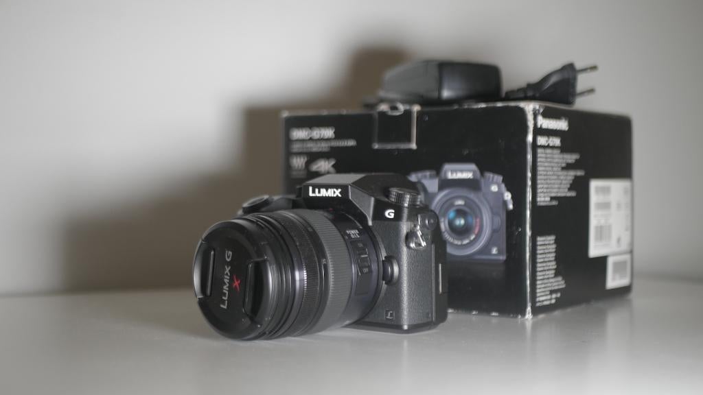 Panasonic Lumix G7 + Lumix 12-35 mm, Audio, Tv en Foto, Fotocamera's Digitaal, Gebruikt, Compact, Overige Merken, 4 t/m 7 keer