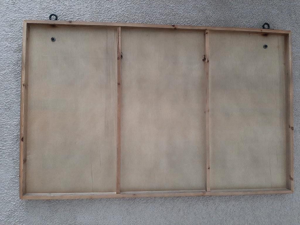 Carte du monde en bois pour décoration murale 50€, Objet de décoration, Comme neuf, Bois, Avec système de suspension