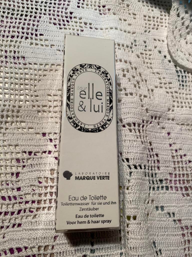 Eau de toilette – Laboratoire Marque Verte Pour elle & lui –, Enlèvement ou Envoi