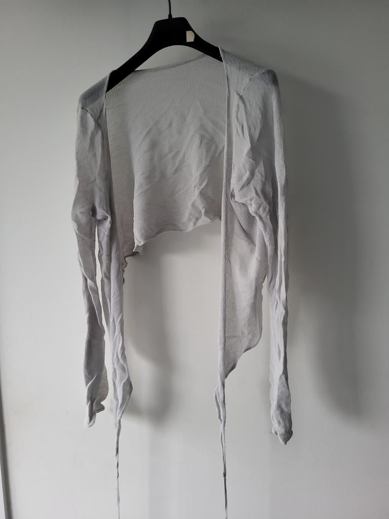 Sarah Pacini lichtgrijze cache coeur one size, Gris, Enlèvement ou Envoi, Sarah Pacini, Taille 36 (S)