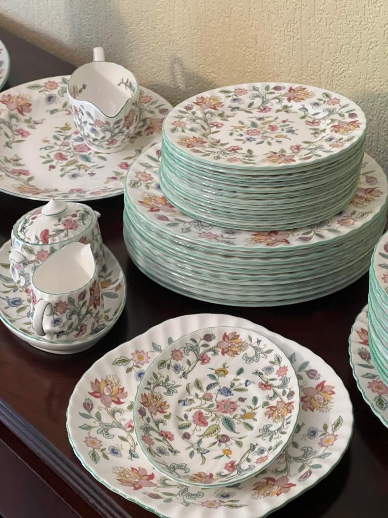 Service de table assorti à motif floral VINTAGE, Enlèvement