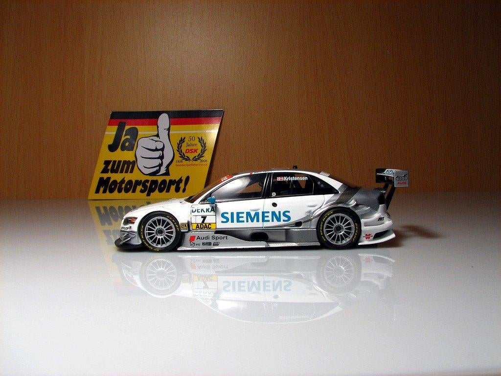 Audi A4 DTM 2006 #7 (T.Kristensen) - Minichamps 1:43, Enlèvement ou Envoi, Comme neuf, Voiture, MiniChamps