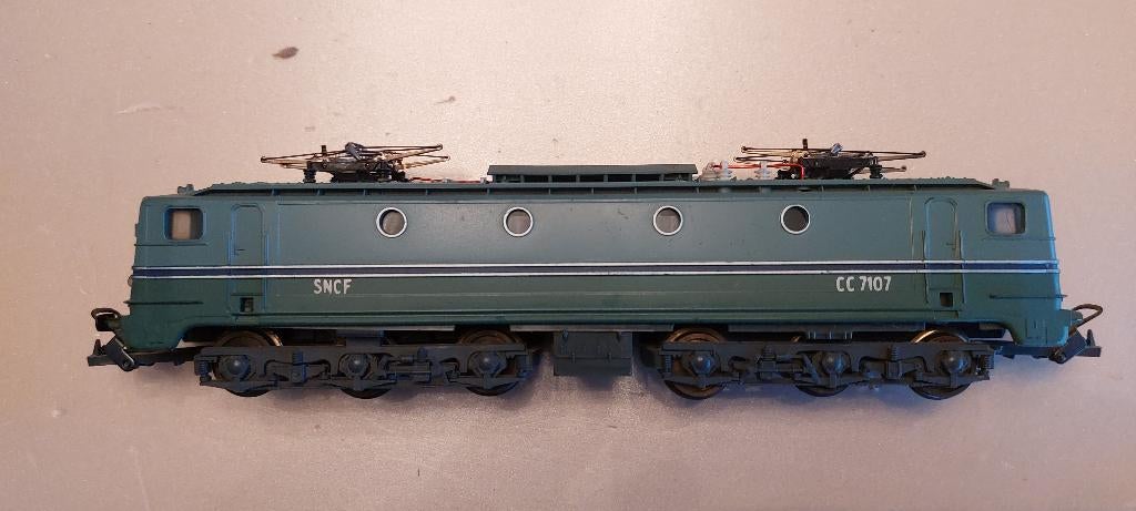 Lima SNCF CC 7107 Réf : 208029L HO, Hobby & Loisirs créatifs, Trains miniatures | HO, Analogique, Enlèvement ou Envoi, Locomotive