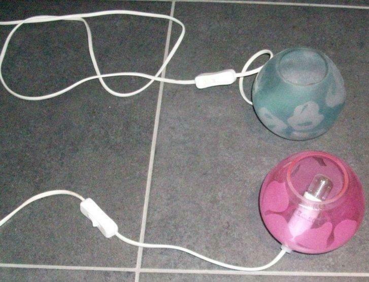 2 nachtlampen, Ophalen, Gebruikt