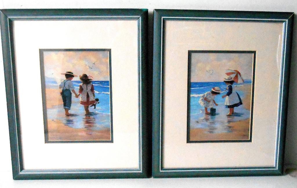 2 estampes d'art marin par Christa Kieffer, Enlèvement ou Envoi
