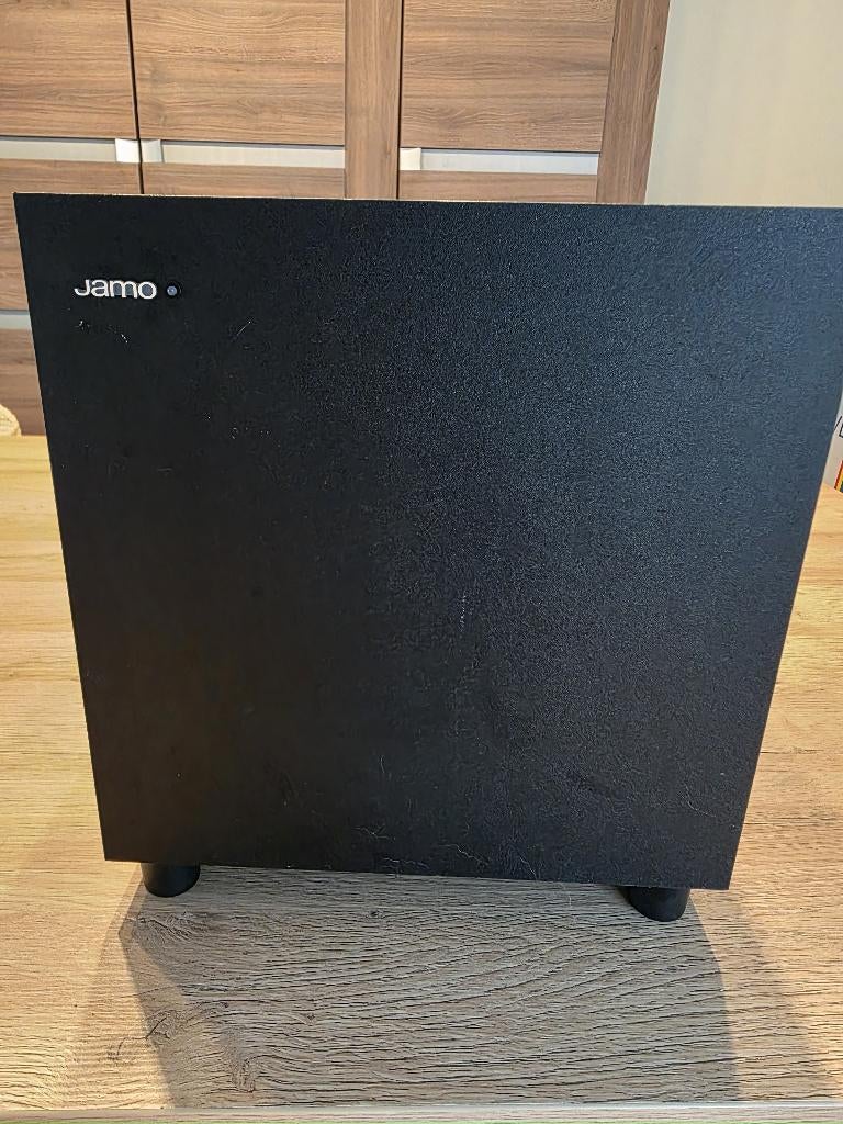 Zware Jamo SUB210 Subwoofer, Subwoofer, Enlèvement, Utilisé, 120 watts ou plus