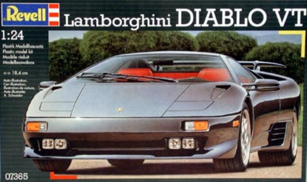 REVELL 07365 lamborghini DIABLO VT échelle 1/24, Neuf, Enlèvement ou Envoi, Voiture, Revell