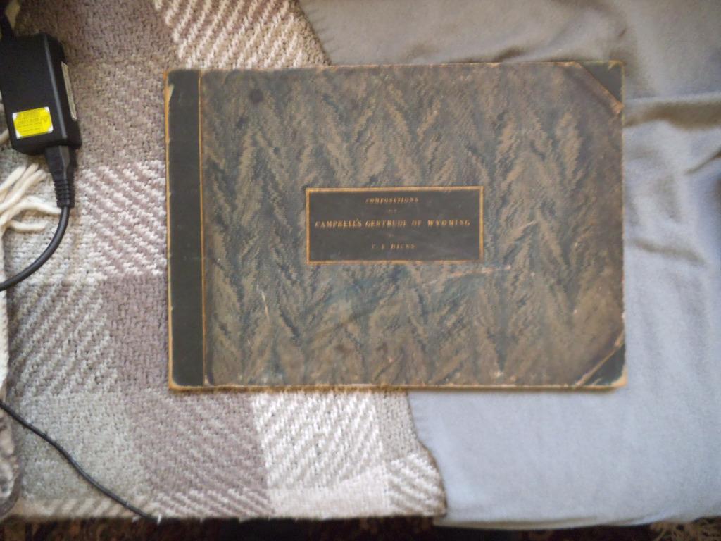 Compositions from Campbell's Gertrude of Wyoming, Gelezen, C. E. Hicks, Ophalen of Verzenden, Schilder- en Tekenkunst