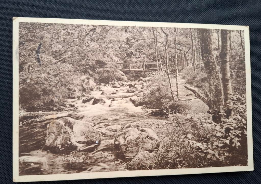 La Hoëgne, le pont du Belvédère, Enlèvement ou Envoi, Affranchie, Liège