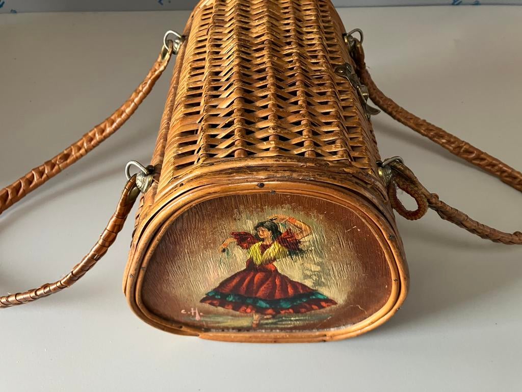 Sac à main vintage tissé unique, Bijoux, Sacs & Beauté, Sacs | Sacs Femme, Enlèvement, Comme neuf, Sac à main