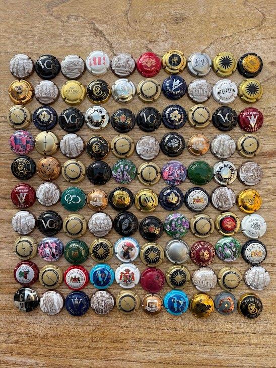 800+ Champagne/Cava capsules, Verzamelen, Ophalen of Verzenden