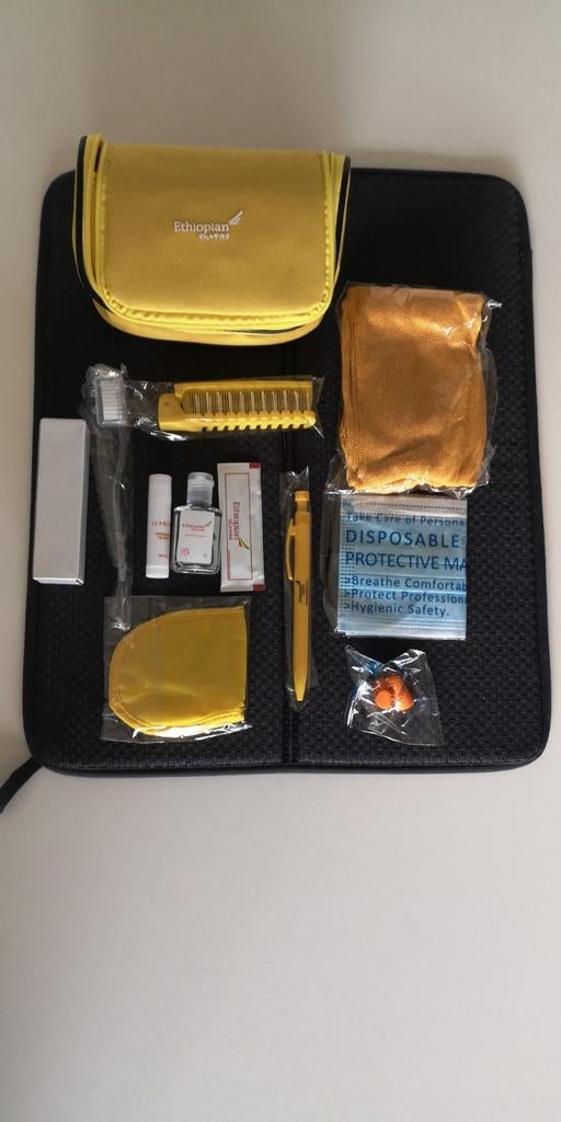 Amenity kit Ethiopian Airlines, Ophalen of Verzenden, Nieuw