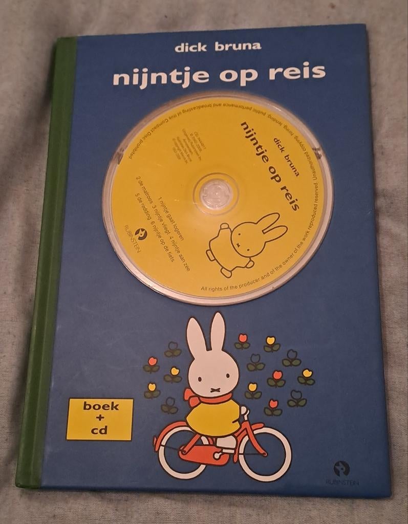 Miffy en voyage, Livre avec CD, Enlèvement ou Envoi, Comme neuf, Dick Bruna, 2 à 3 ans