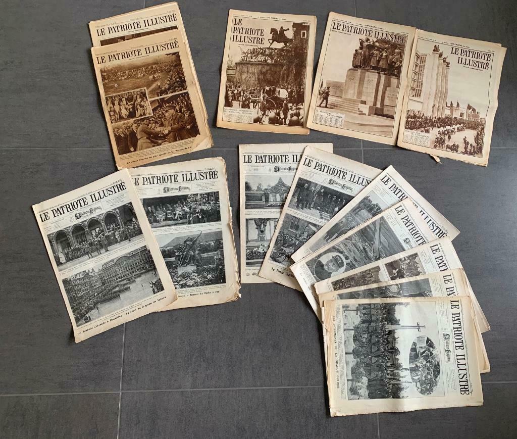 LE PATRIOTE ILLUSTRÉ 1922, 1929 en 1935, Ophalen