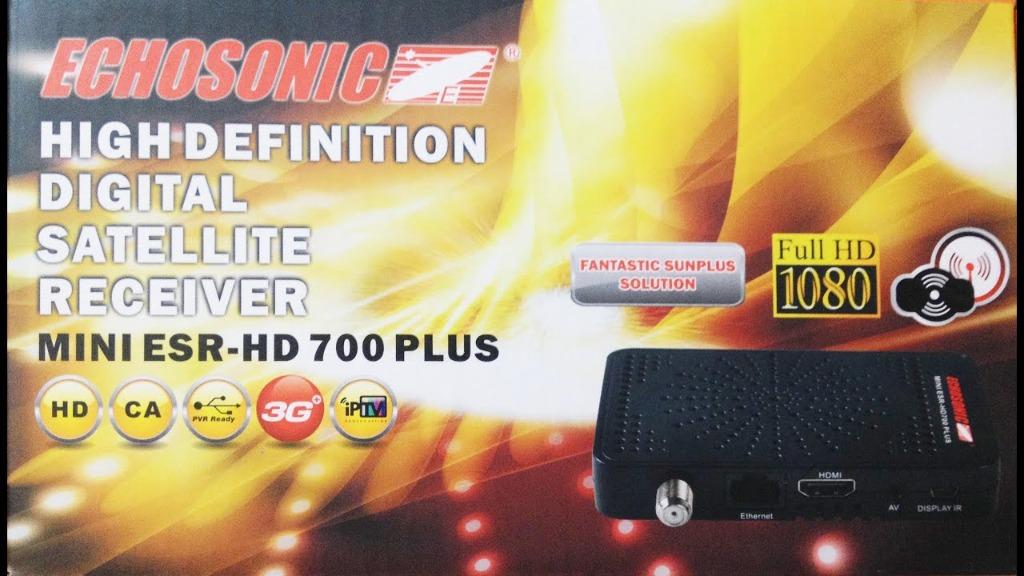 Décodeur Satellite Echosonic, Enlèvement, Comme neuf, Autres marques