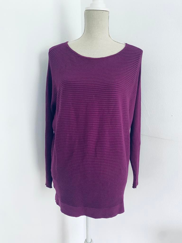 Fuchsia trui 38/M, Kleding | Dames, Truien en Vesten, Zo goed als nieuw, Maat 38/40 (M), Paars, Ophalen of Verzenden