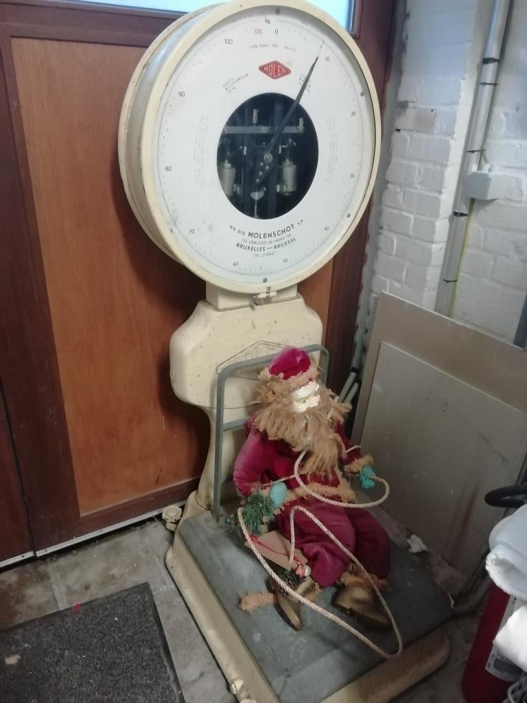 weegschaal molenslot, Elektronische apparatuur, Weegschalen, Ophalen, Gebruikt, Analoog, 50 tot 100 kg