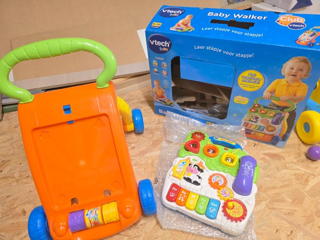 Vtech loopwagentje, Kinderen en Baby's, Ophalen, Gebruikt