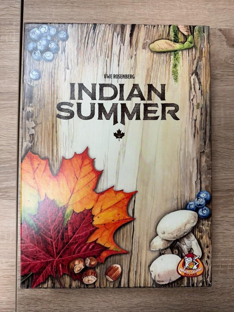 Indian summer - bordspel, Trois ou quatre joueurs, Enlèvement, Utilisé, White Goblin Games